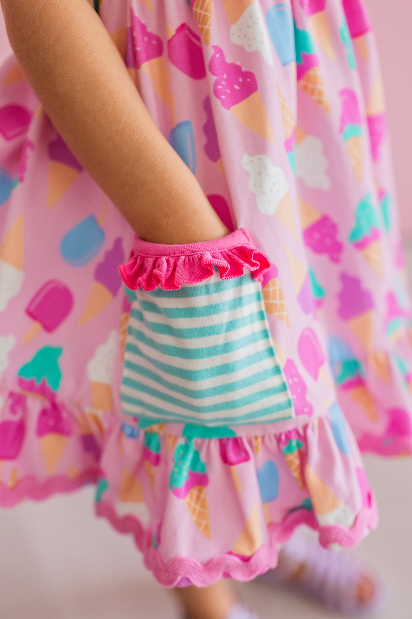 Ice Cream Elsie Dress - Love Millie Clothing