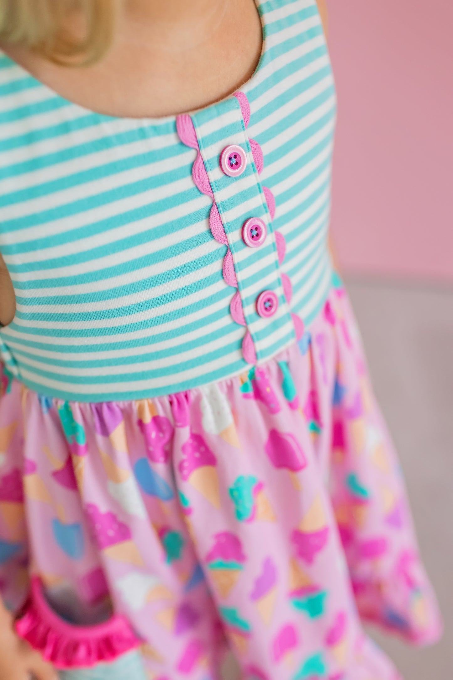 Ice Cream Elsie Dress - Love Millie Clothing