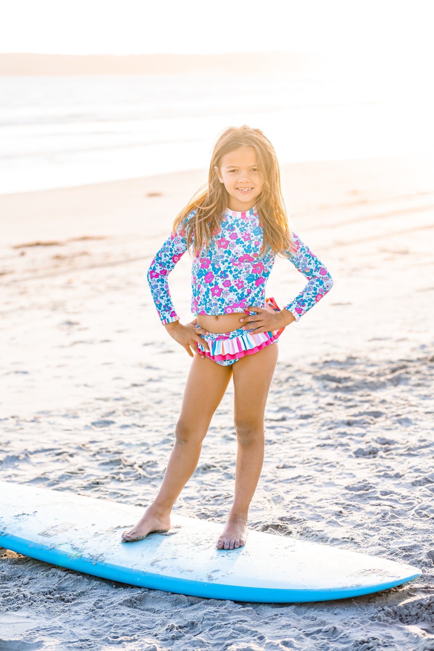 Bahama Floral Rash Guard Set - Love Millie Clothing