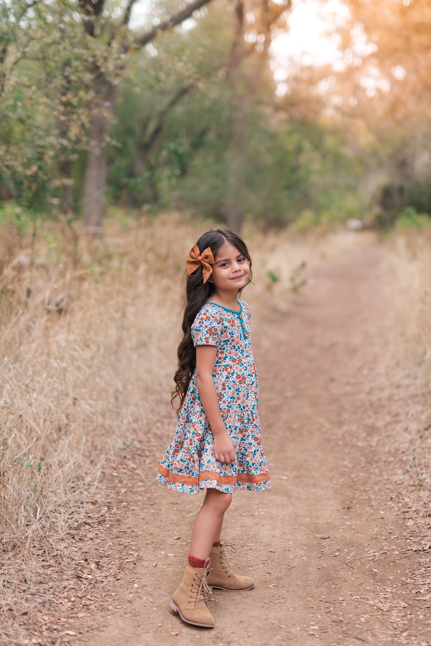 Harvest Spice Molly Dress - Love Millie Clothing