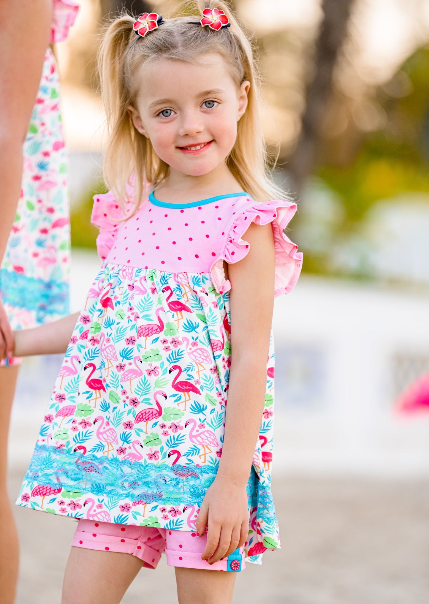 Flamingo Delilah Tunic Set - Love Millie Clothing