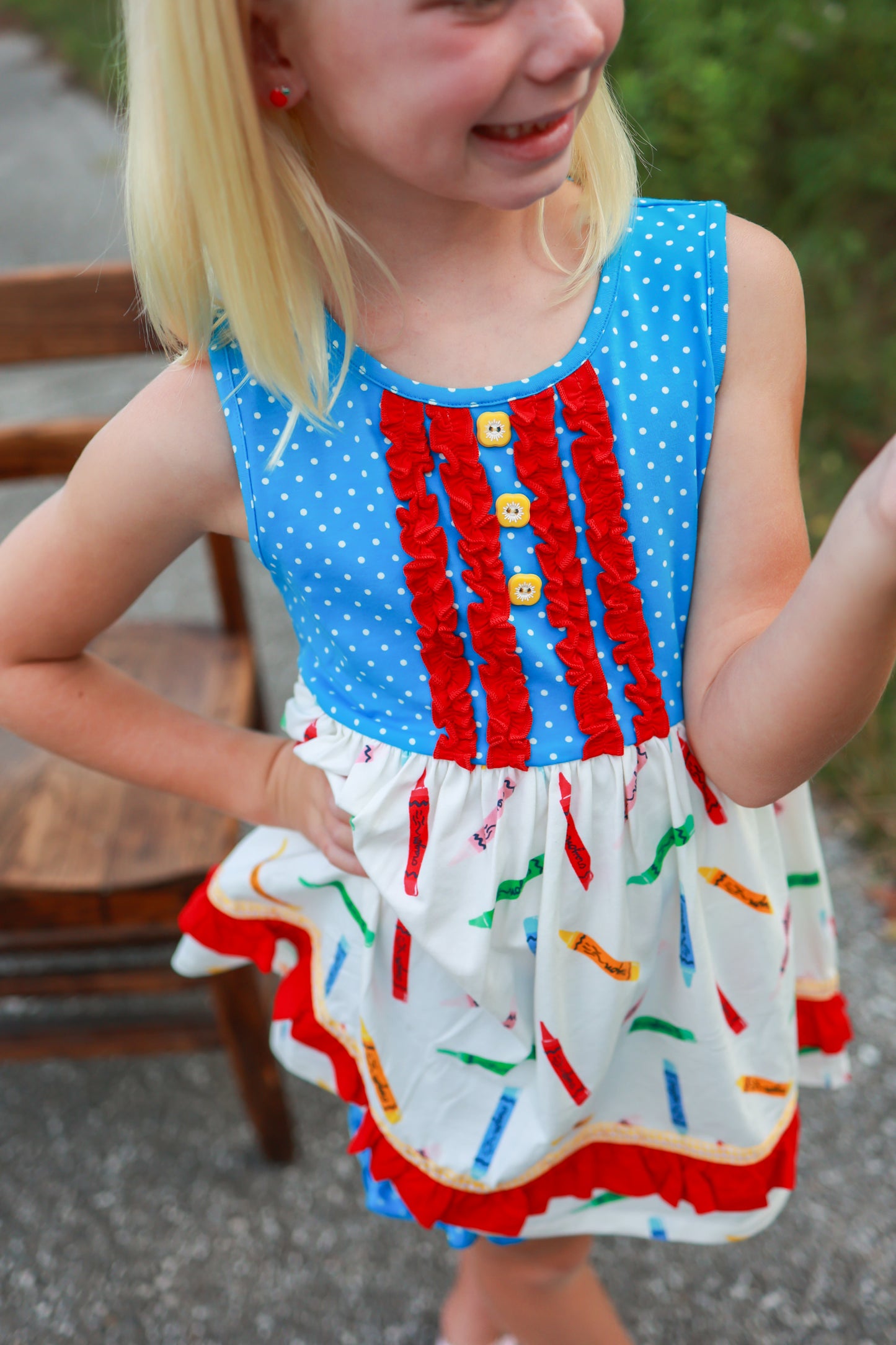 Crayon Riley Tunic - Love Millie Clothing