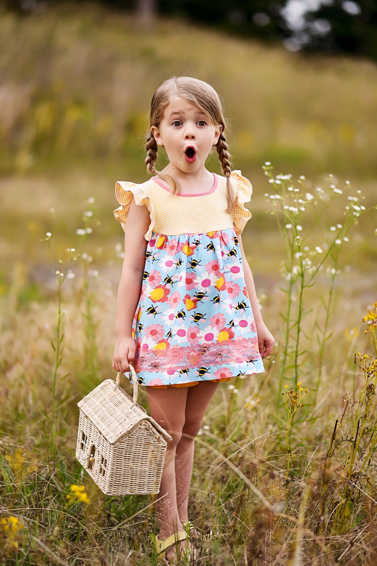 Busy Bees Delilah Tunic Set - Love Millie Clothing