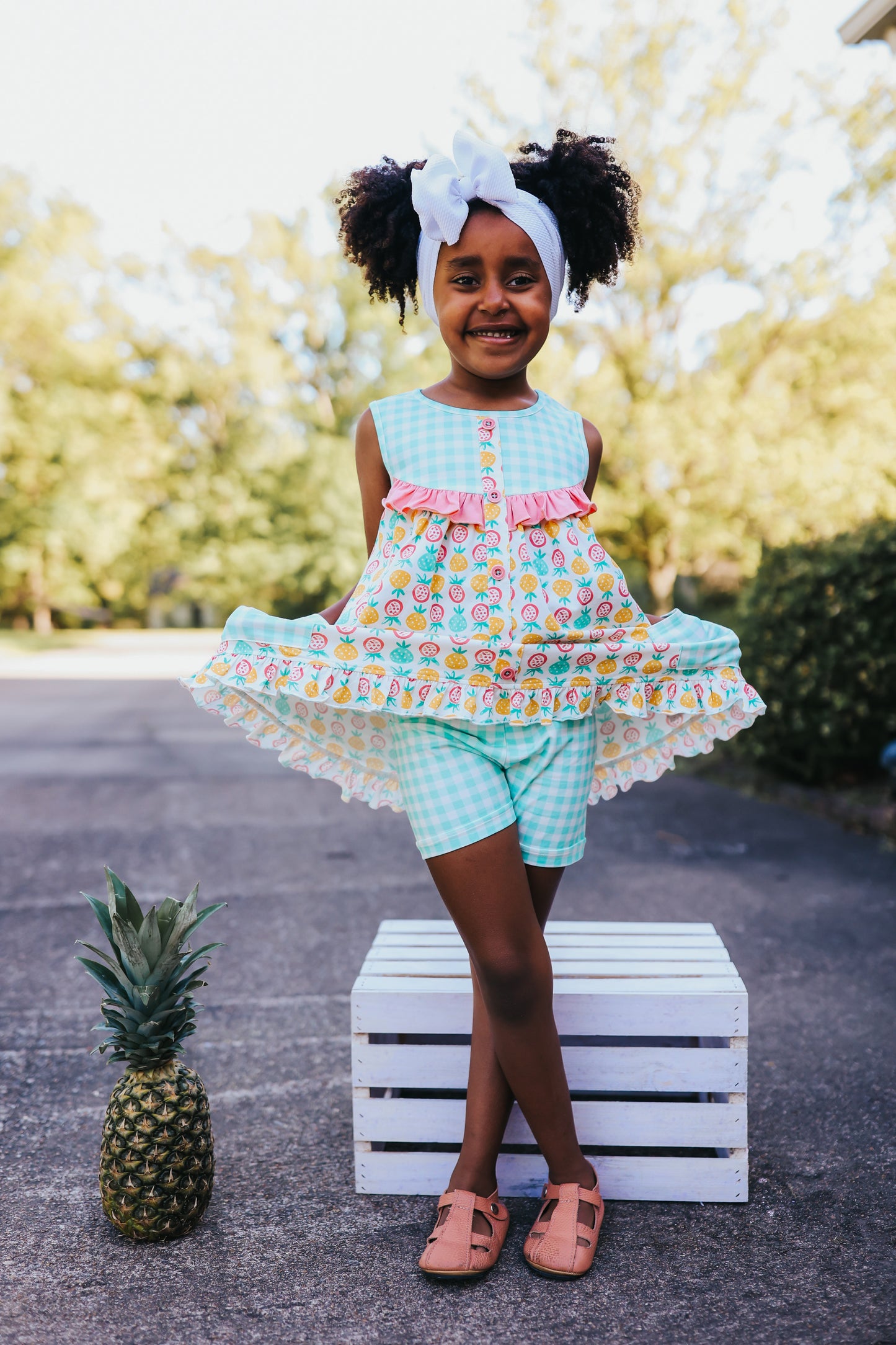 Pineapple Lola Set - Love Millie Clothing