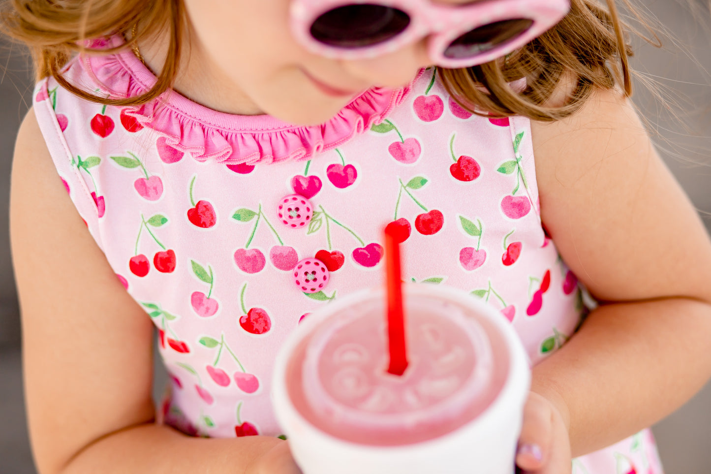 Cherry Molly Dress - Love Millie Clothing