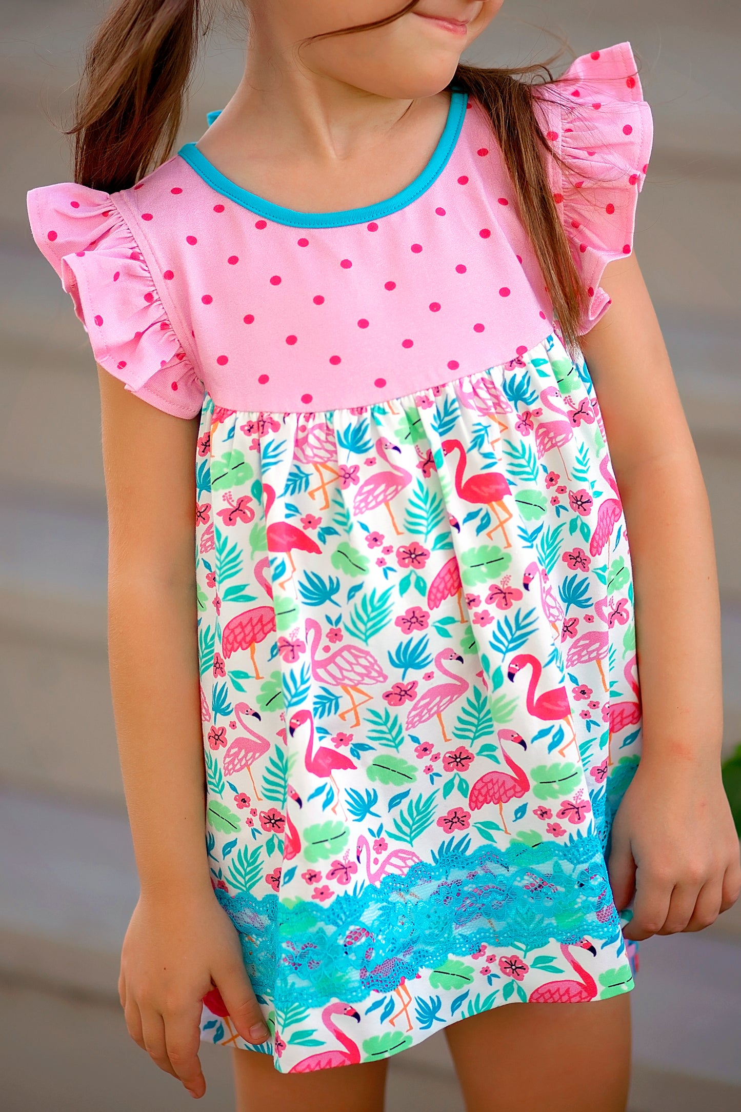 Flamingo Delilah Tunic Set - Love Millie Clothing