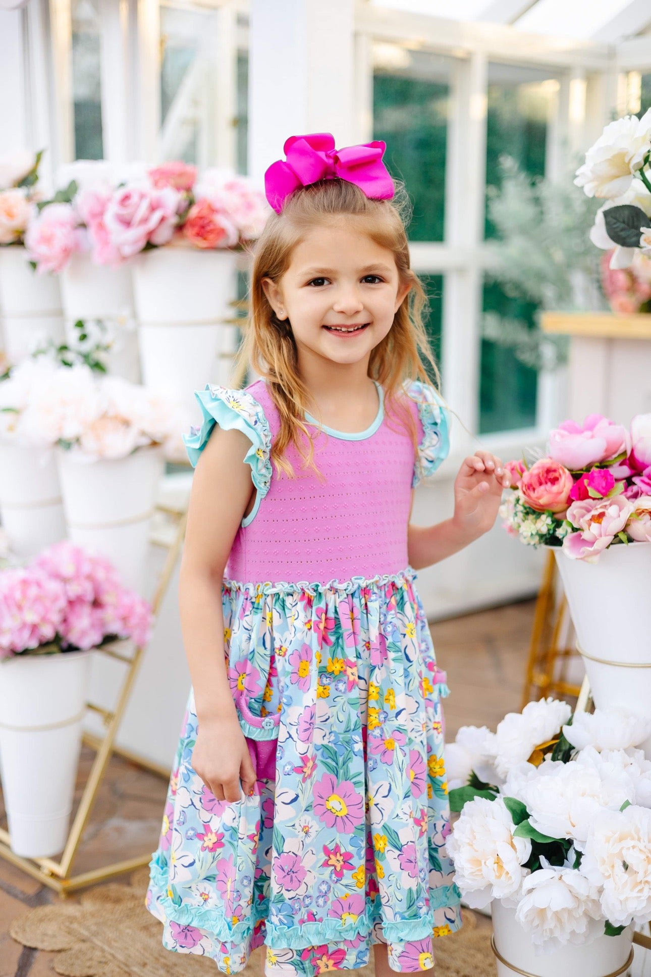 Flower Garden Sadie Dress - Love Millie LLC