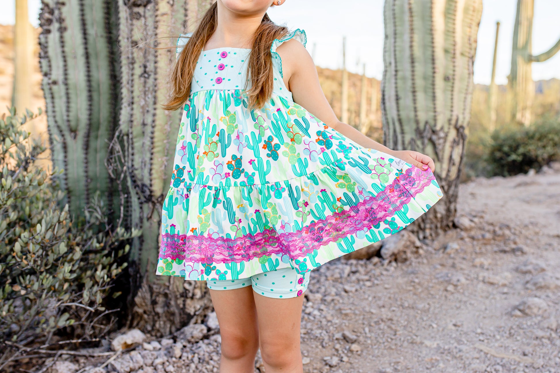 Desert Cactus Margo Tunic Set - Love Millie Clothing