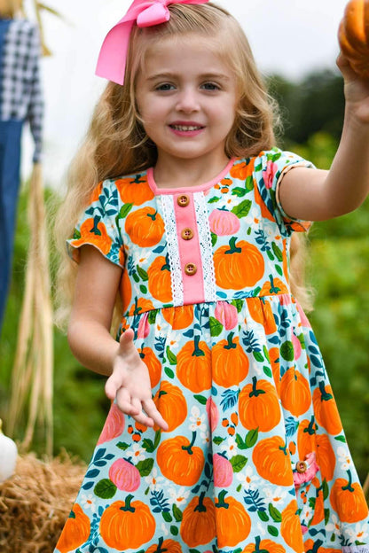 Pretty Pumpkin Adeline Dress