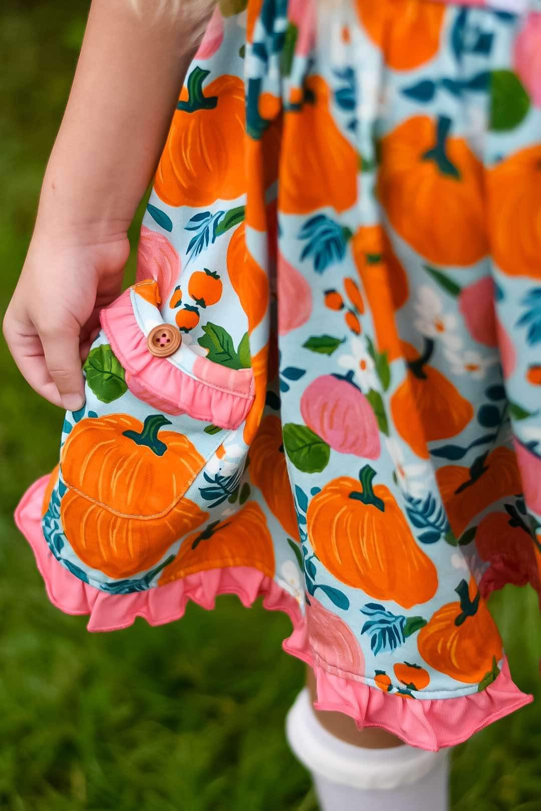 Pretty Pumpkin Adeline Dress