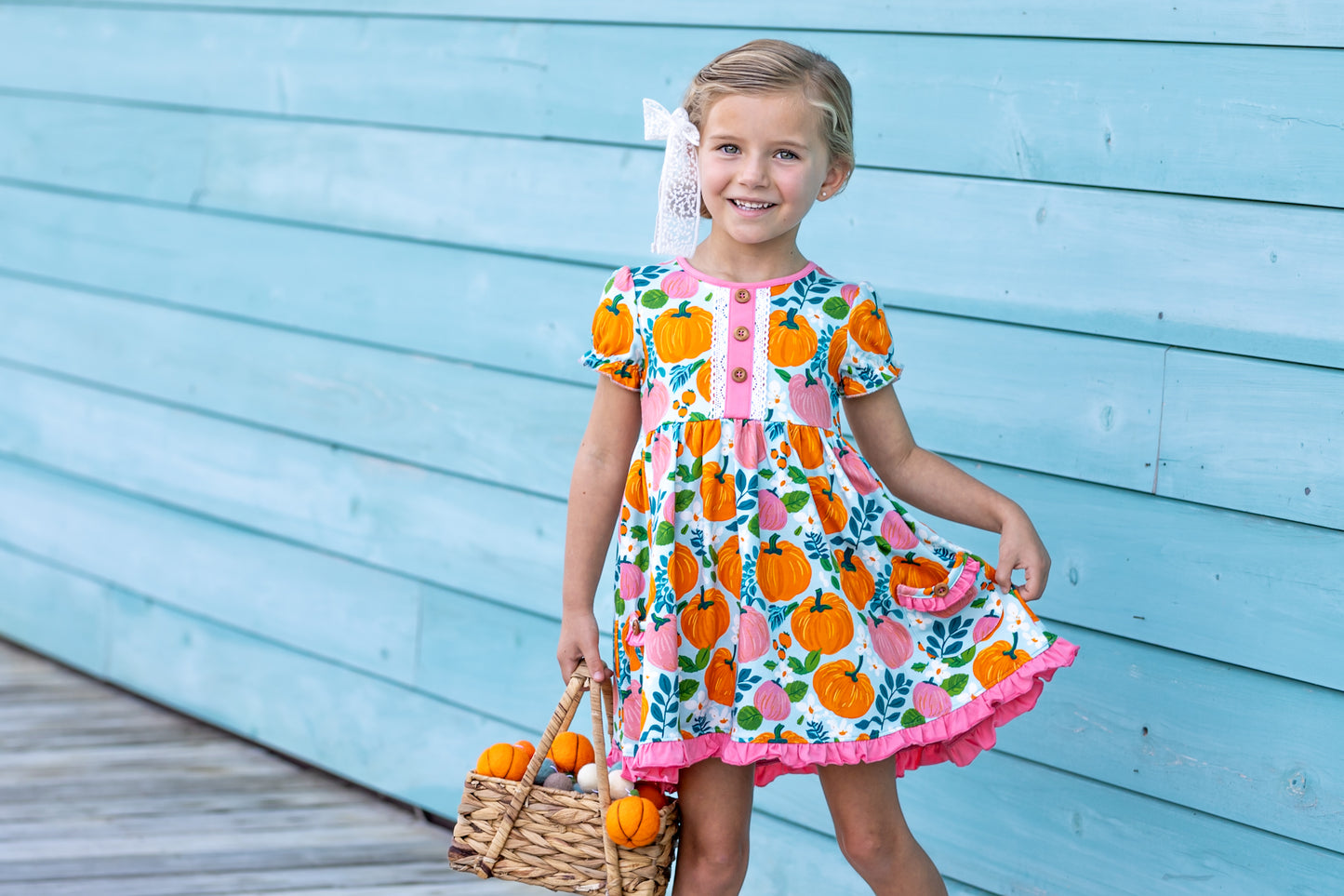 Pretty Pumpkin Adeline Dress