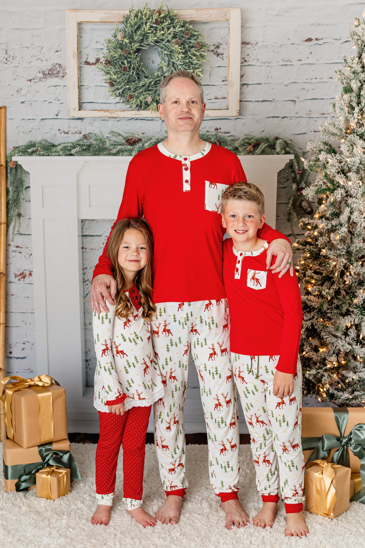 Christmas Reindeer Lounge Set Boys/Men's