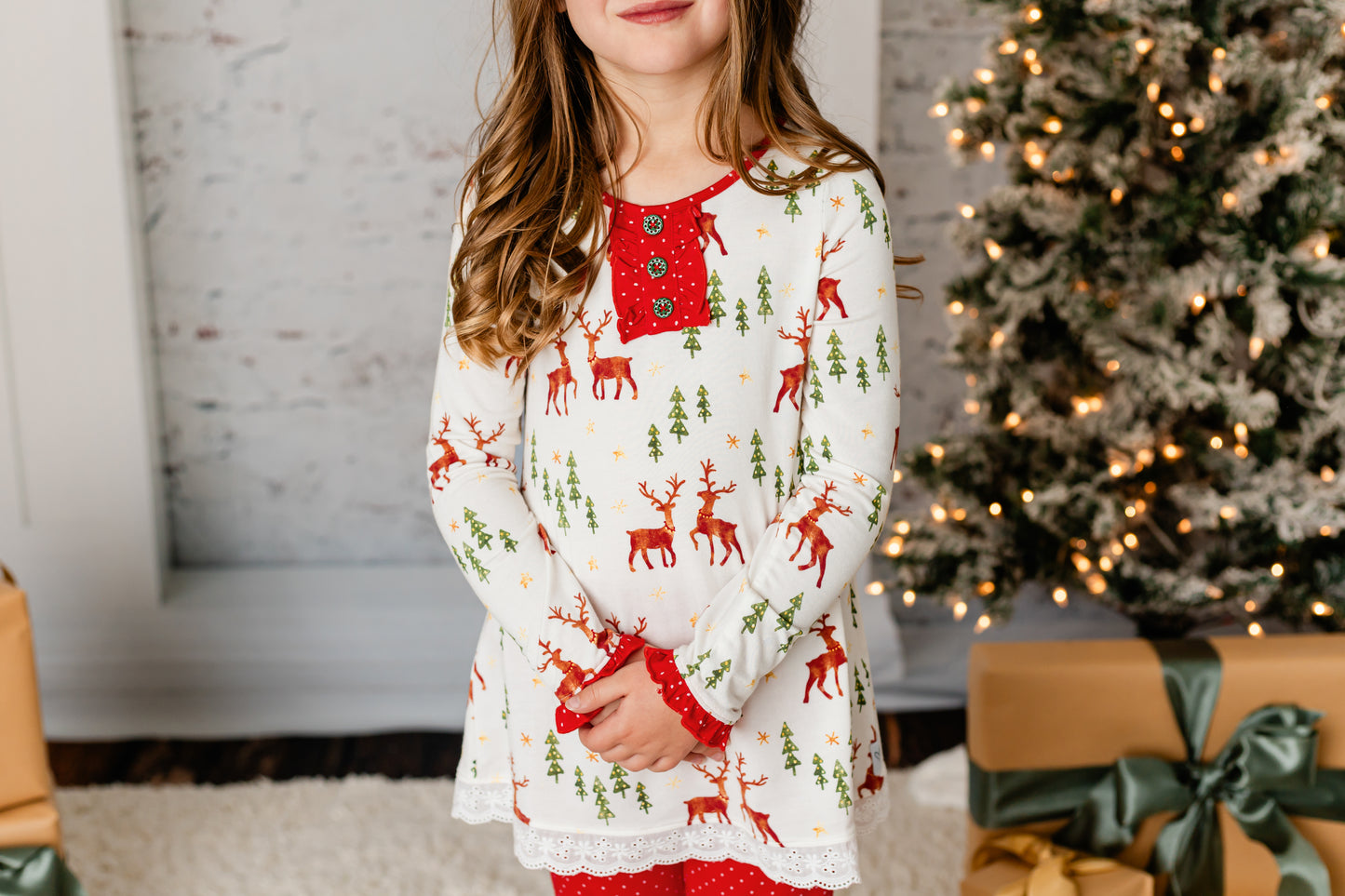 Christmas Reindeer Lounge Set Girls/Women's