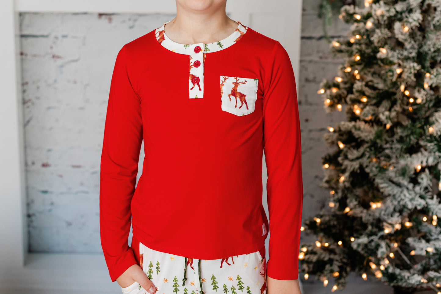 Christmas Reindeer Lounge Set Boys/Men's