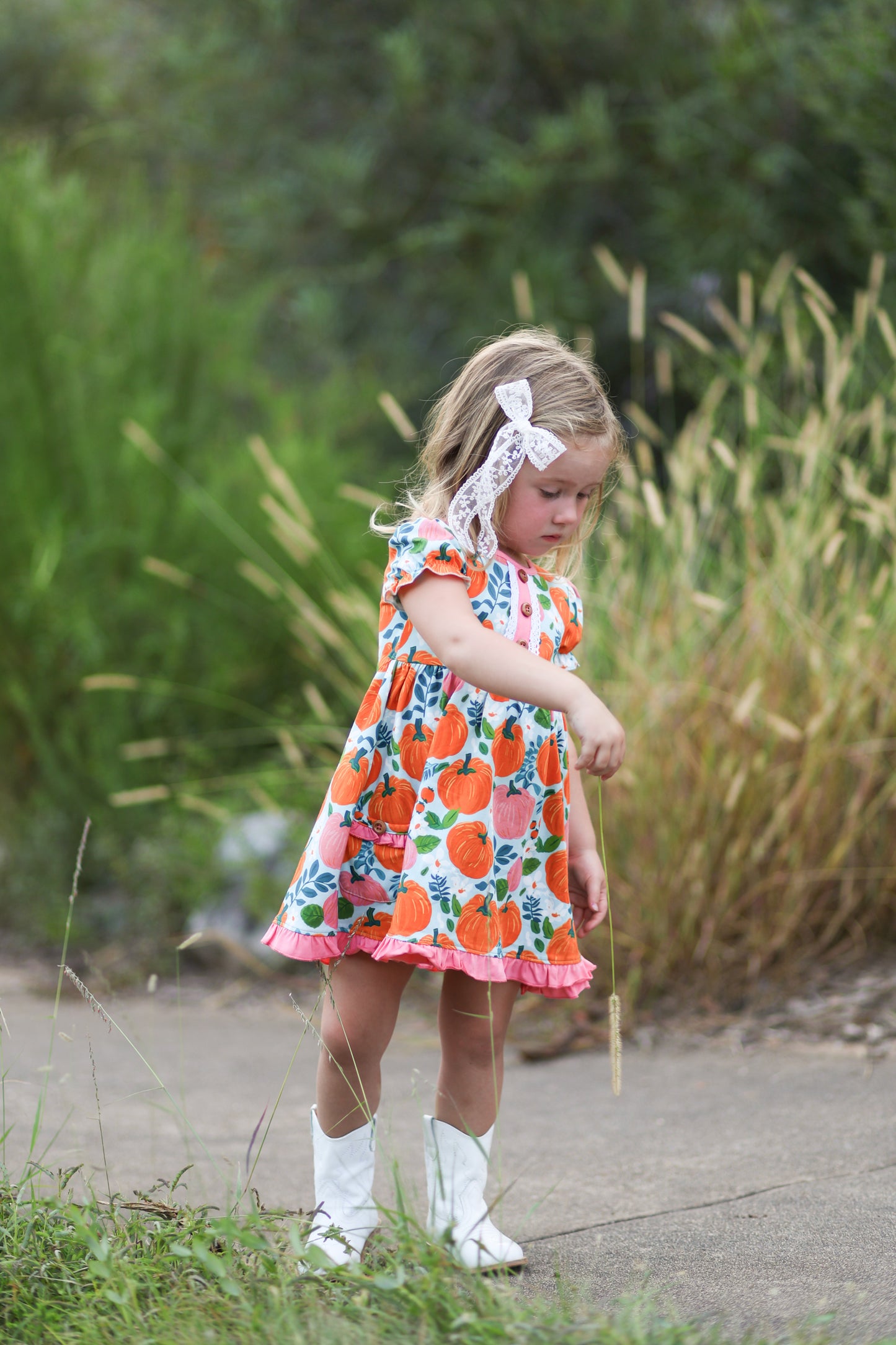 Pretty Pumpkin Adeline Dress