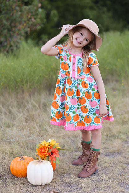 Pretty Pumpkin Adeline Dress