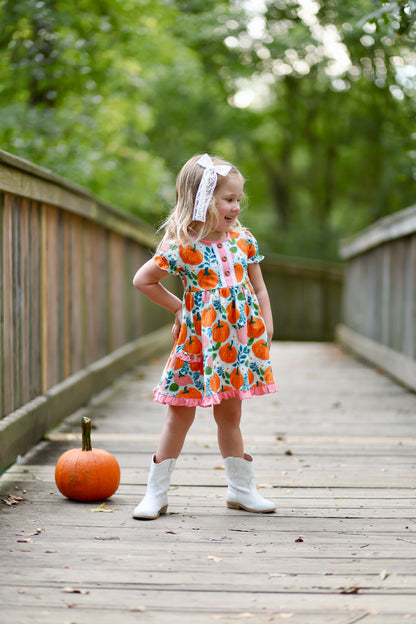 Pretty Pumpkin Adeline Dress