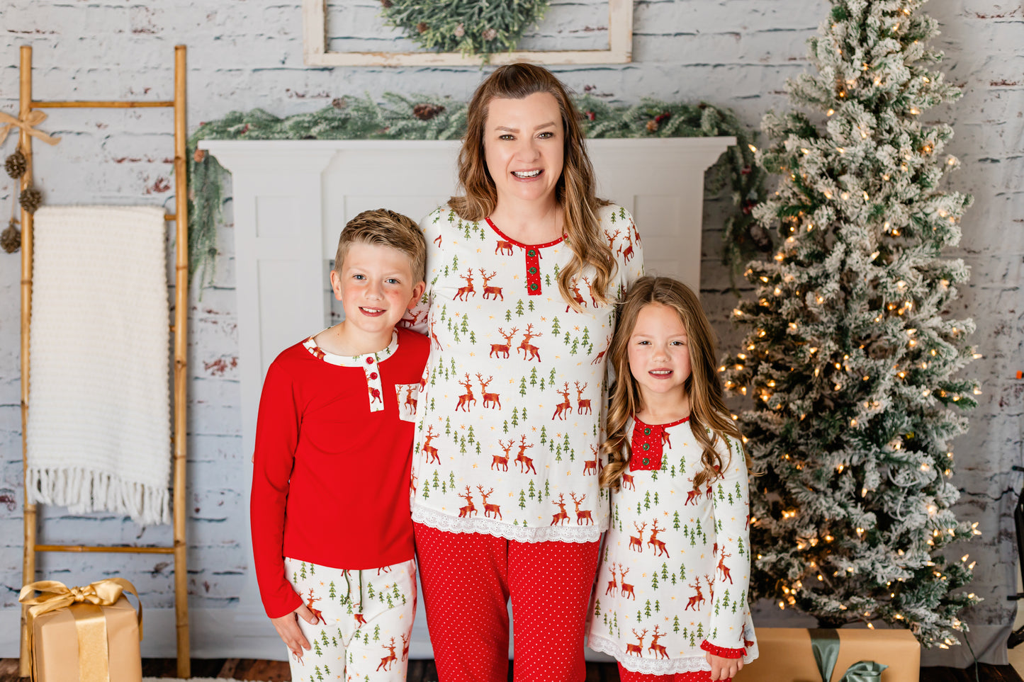 Christmas Reindeer Lounge Set Girls/Women's